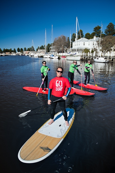 Coasting for Women- Stand Up Paddleboard Tour & Lesson, Port Fairy (Great Ocean Road) 14yrs+